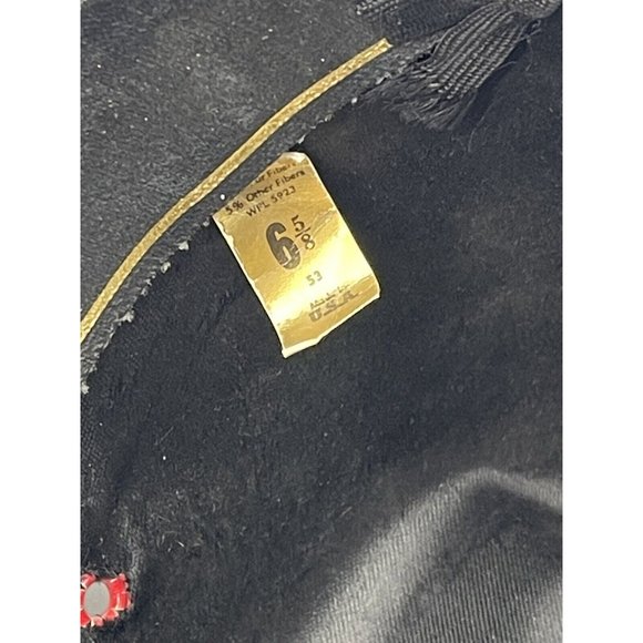 Eddy Brothers Black Felt Cowboy Hat Durofelt 6 5/8 Good Used Condition - Picture 4 of 13